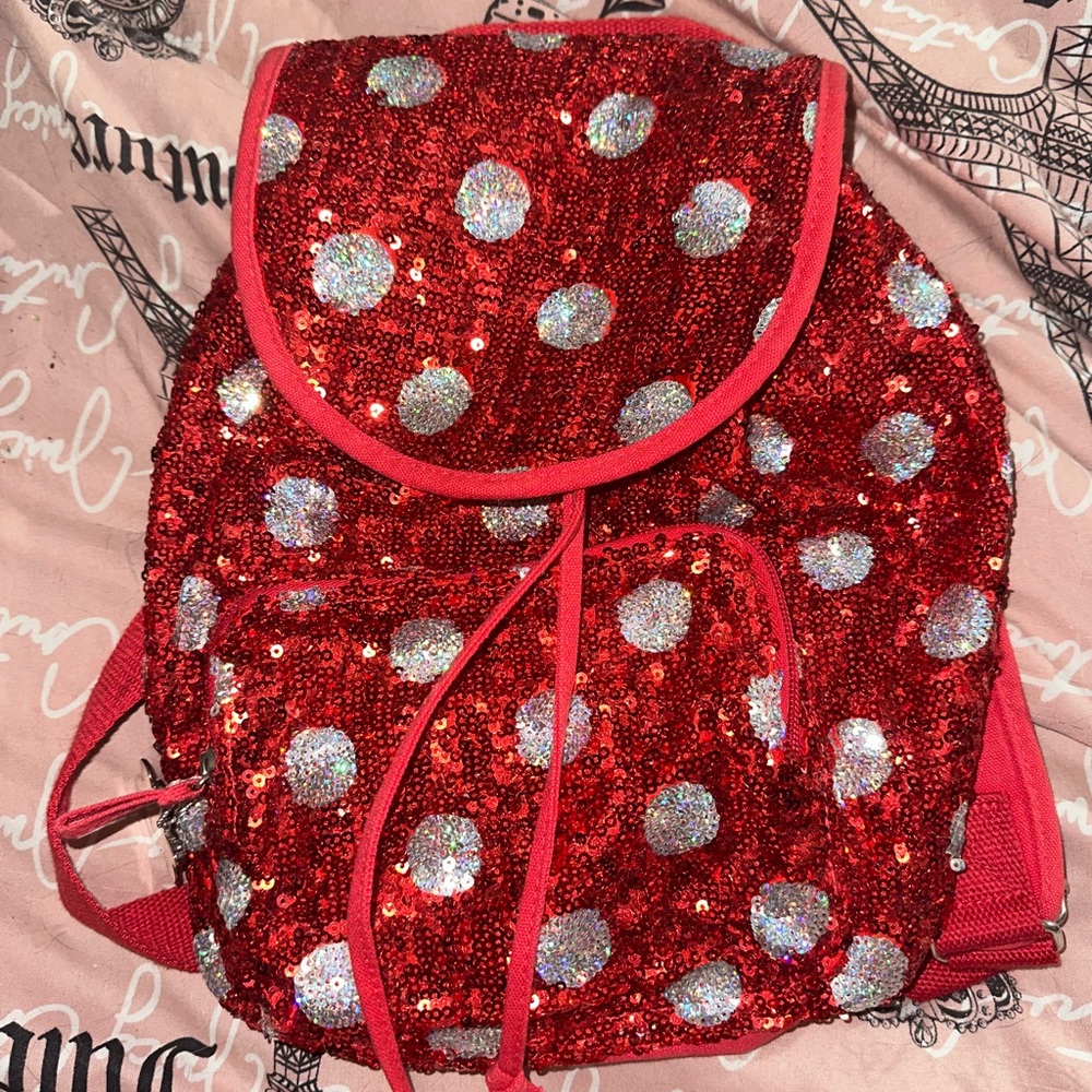Disney Minnie Mouse Sequined Backpack